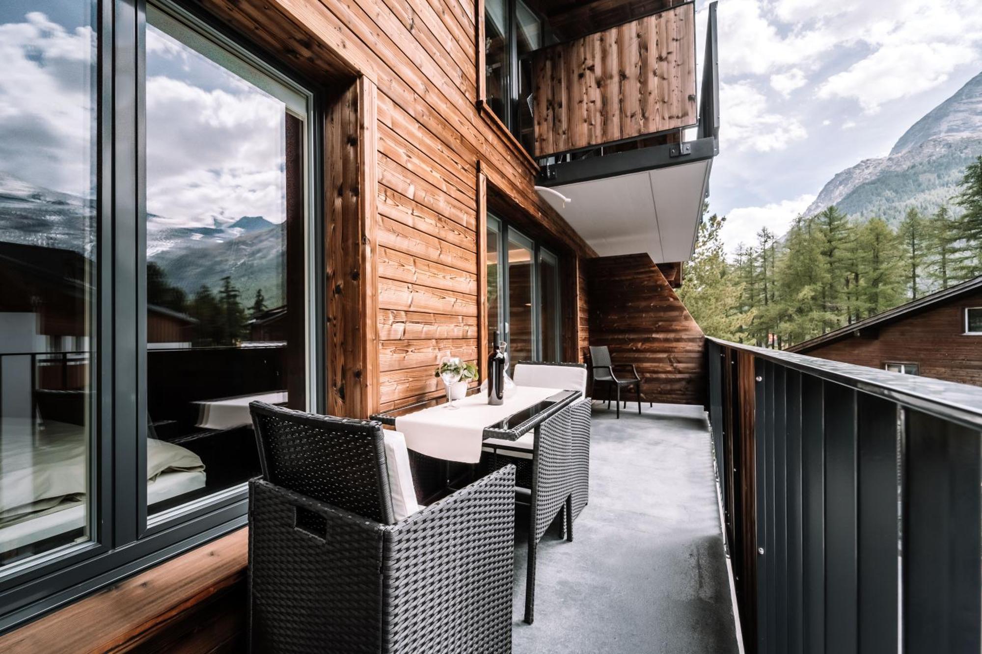 Ferienwohnung Kusi'S Ranch Saas-Fee Exterior foto