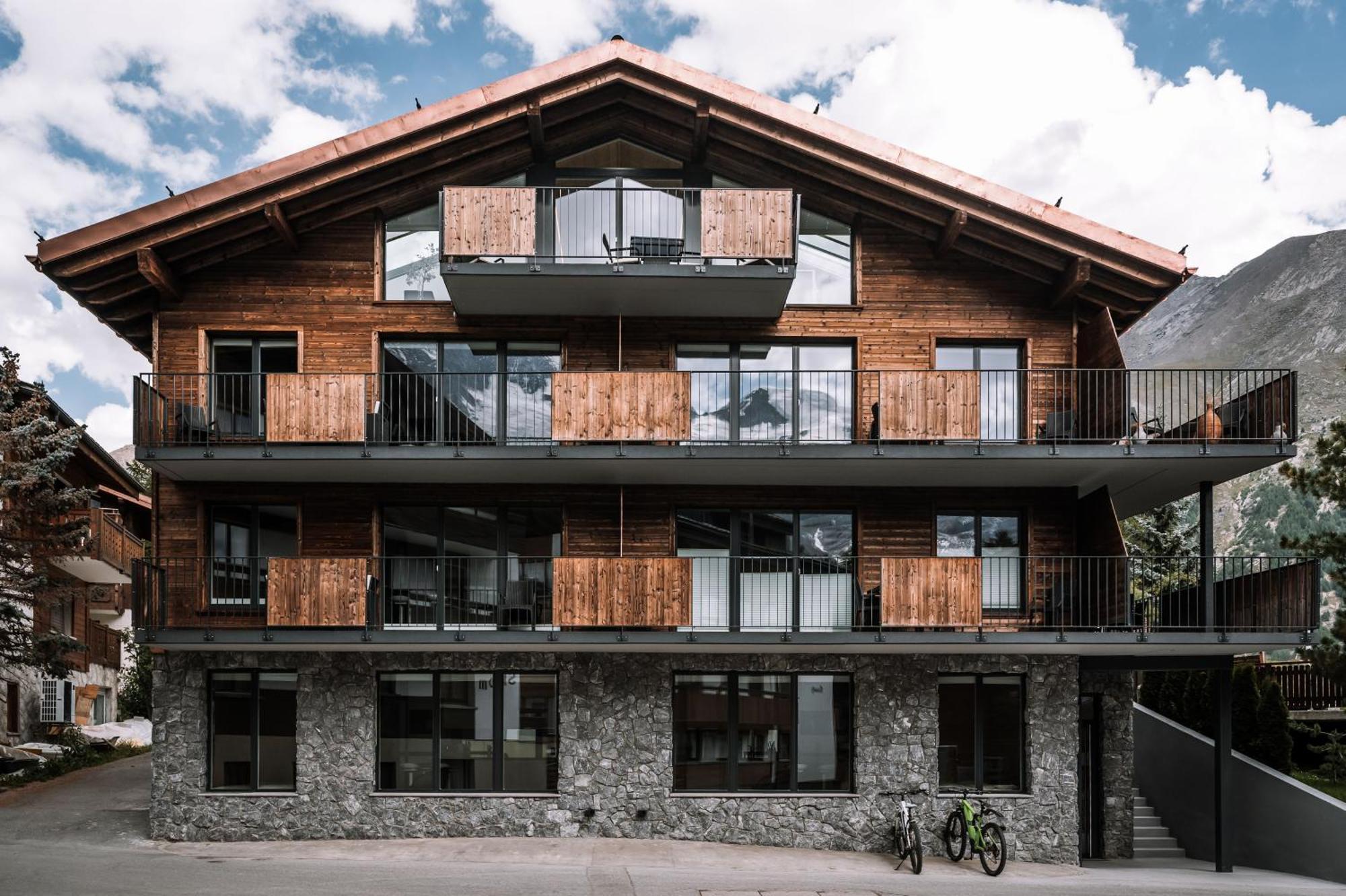 Ferienwohnung Kusi'S Ranch Saas-Fee Exterior foto