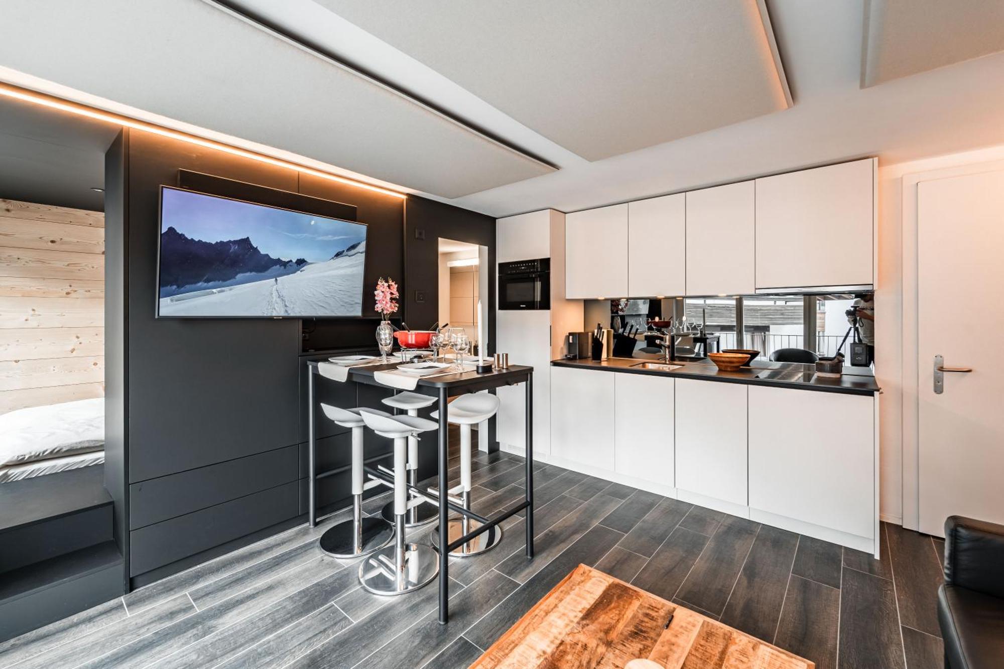 Ferienwohnung Kusi'S Ranch Saas-Fee Zimmer foto