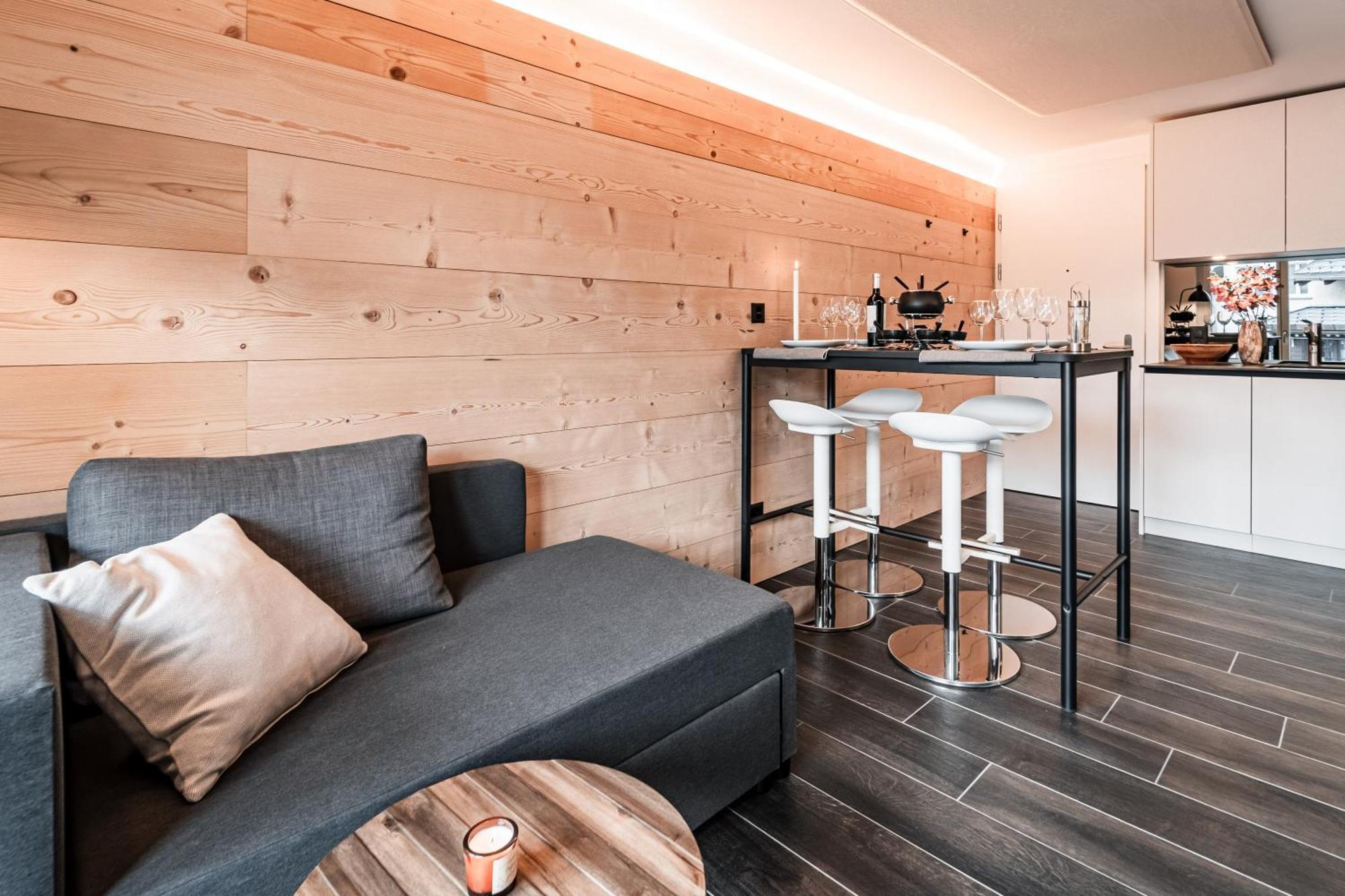 Ferienwohnung Kusi'S Ranch Saas-Fee Zimmer foto